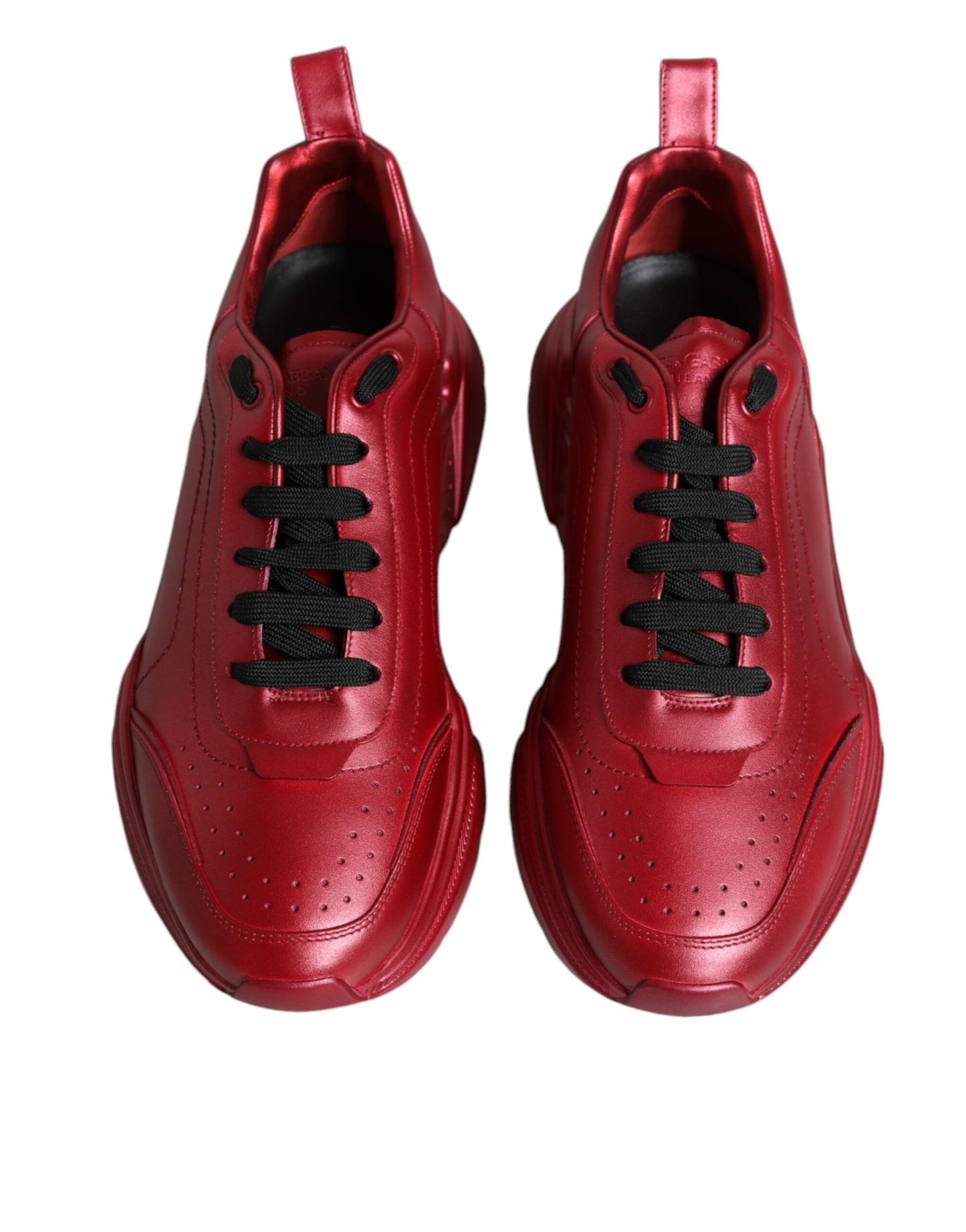 Dolce & Gabbana Red Daymaster Low Top Sneakers Shoes