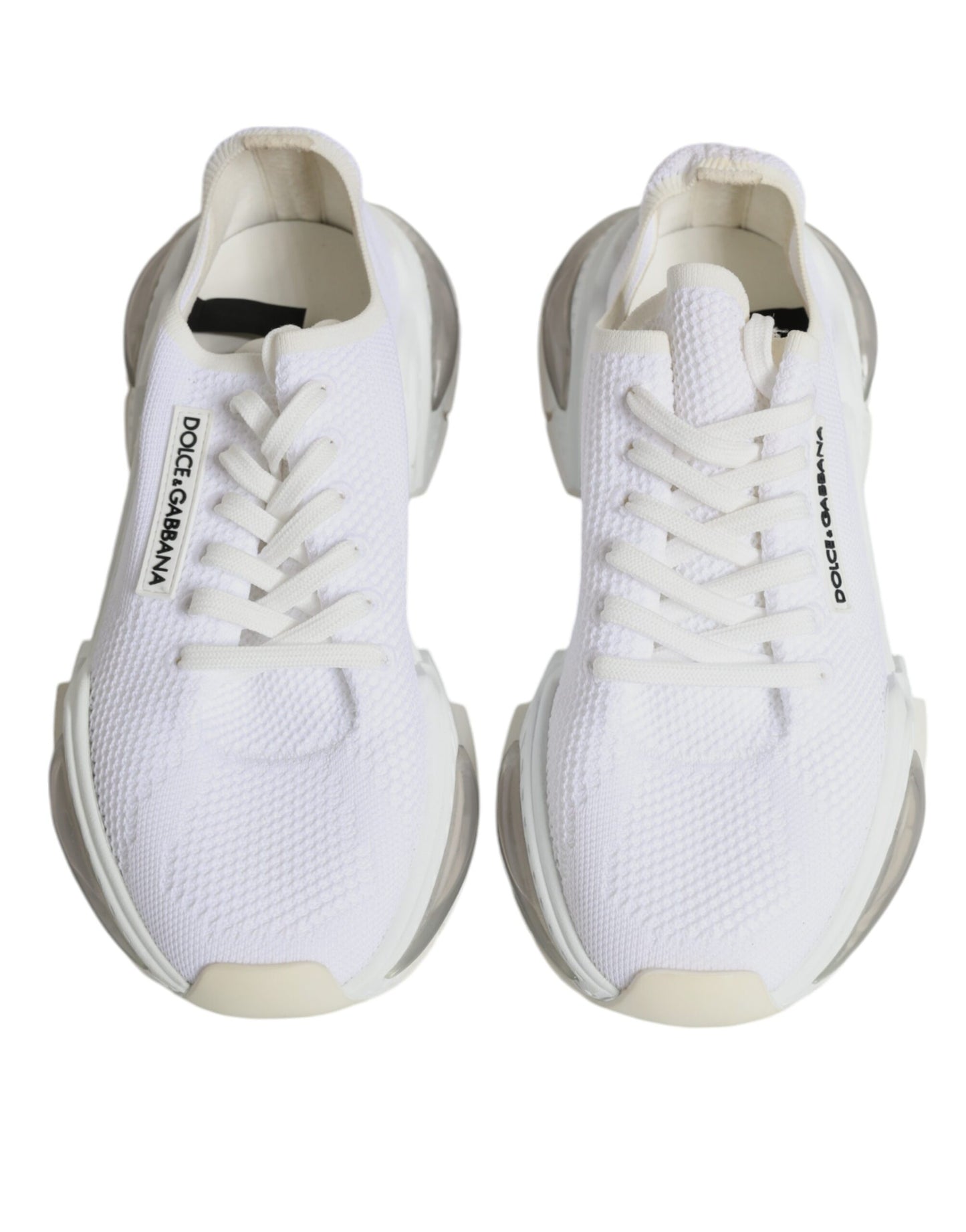 Dolce & Gabbana White Airmaster Low Top Men Sneakers Shoes