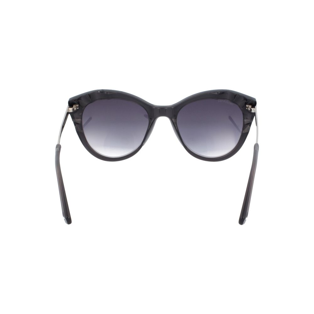 Swarovski Gray Plastic Sunglasses