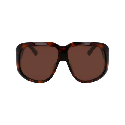 Longchamp Brown Haircalf Sunglasses