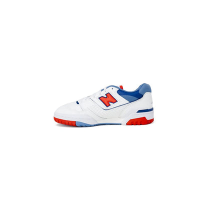 New Balance Blue Synthetic Leather Sneaker