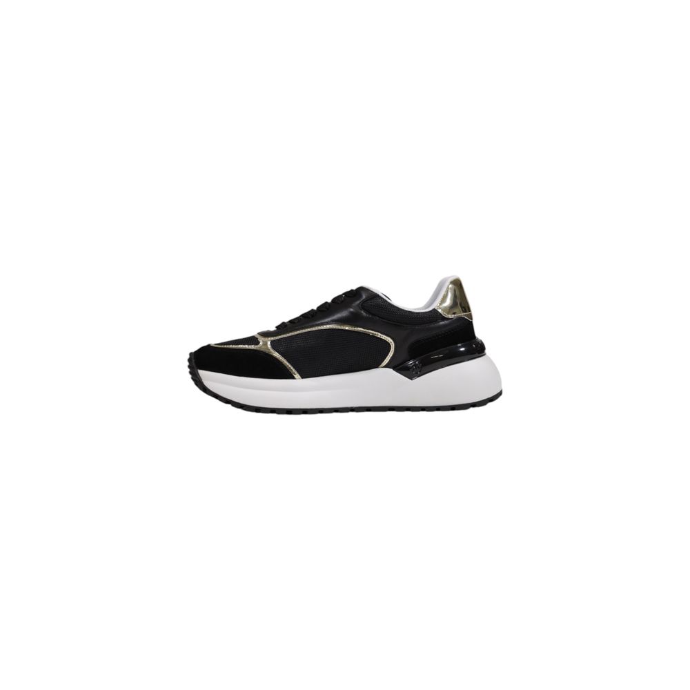 PINKO Black Leather Sneaker