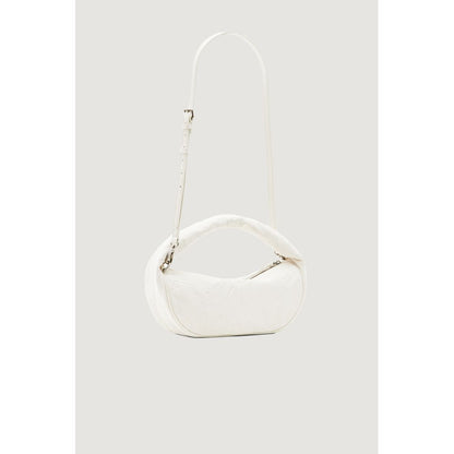 Desigual Cream Juta Handbag