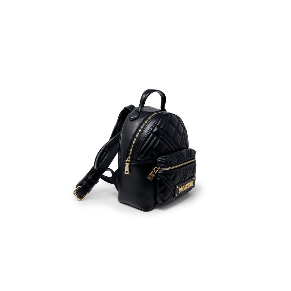 Love Moschino Black Polyethylene Backpack