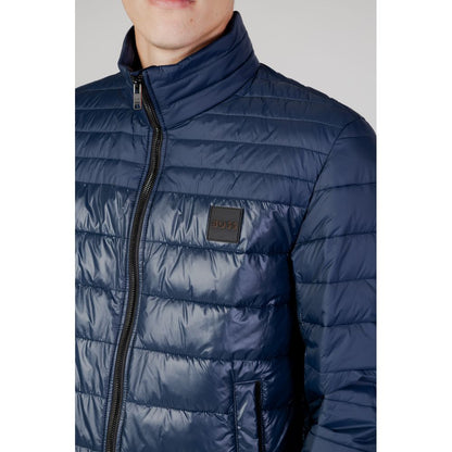 Hugo Boss Blue Polyester Jacket