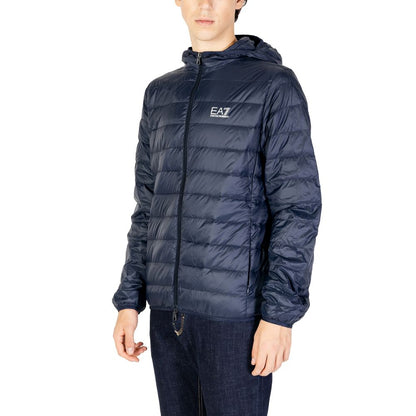 EA7 Emporio Armani Blue Polyamide Jacket