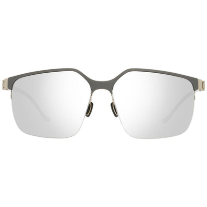 Mercedes Benz Gray Metal Sunglasses