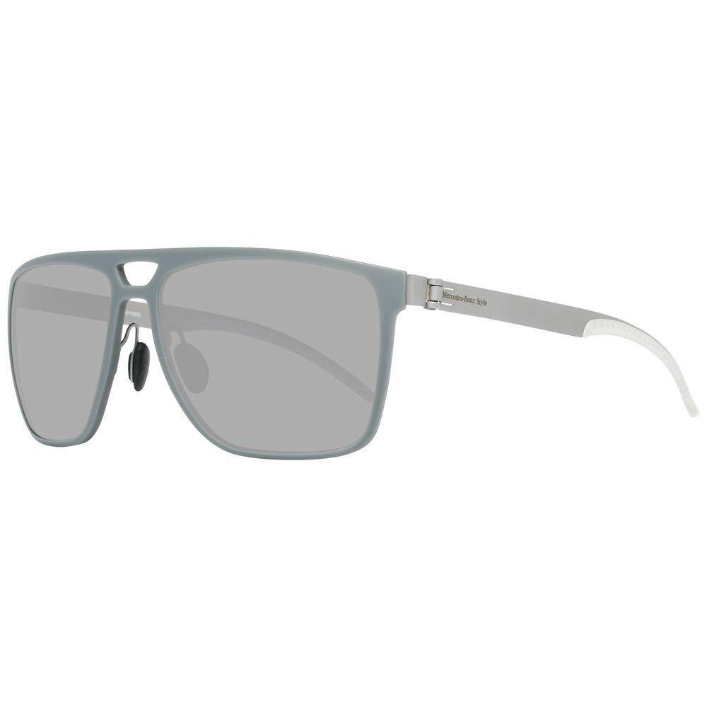 Mercedes Benz Gray Metal Sunglasses