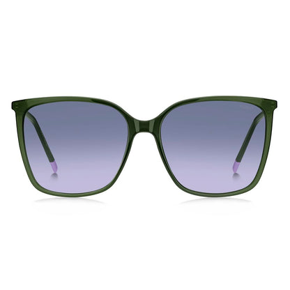 Hugo Boss Green Resin Sunglasses