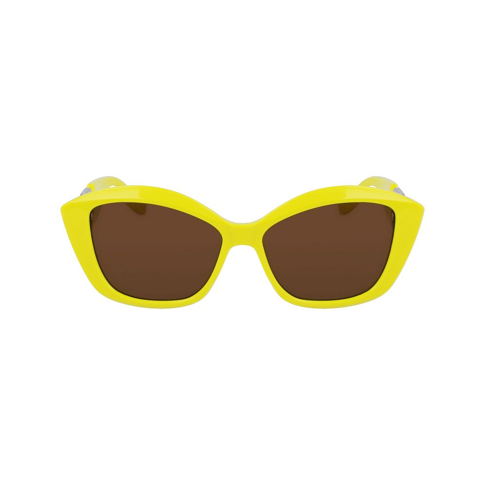 Karl Lagerfeld Yellow Injected Sunglasses