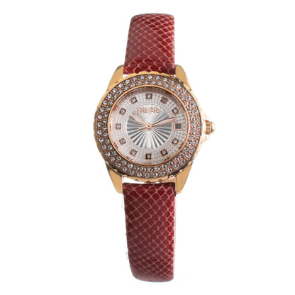 Folli Follie Red Leather Watch