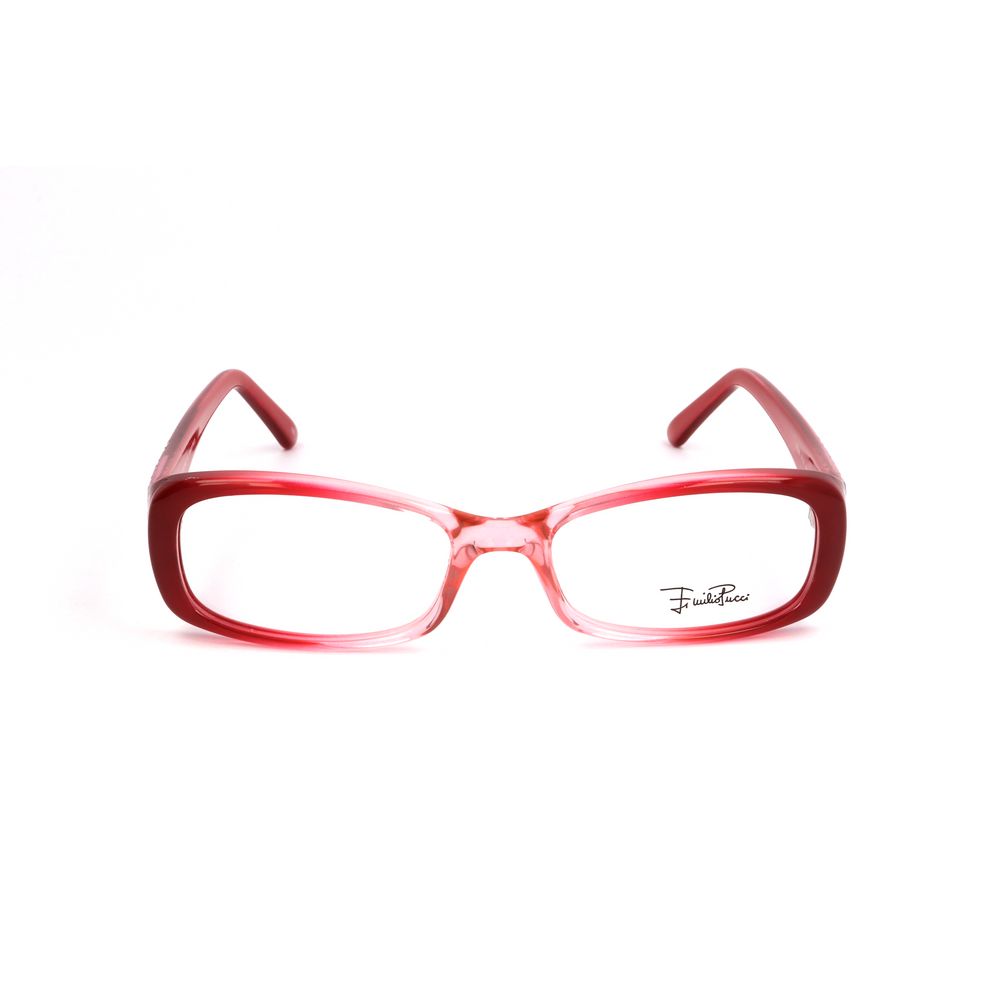 Emilio Pucci Red Plastic Frames