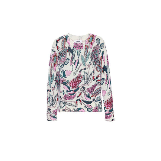 Desigual White Viscose Tops & T-Shirt