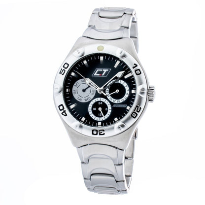 Chronotech Gray Stainless Steel Watch