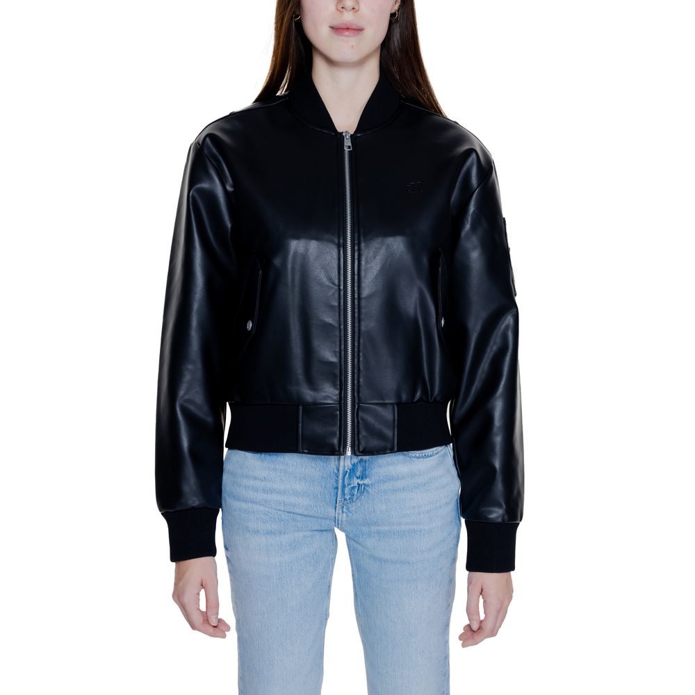 Calvin Klein Jeans Black Polyethylene Jackets & Coat