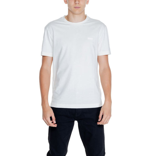 Calvin Klein White Cotton T-Shirt