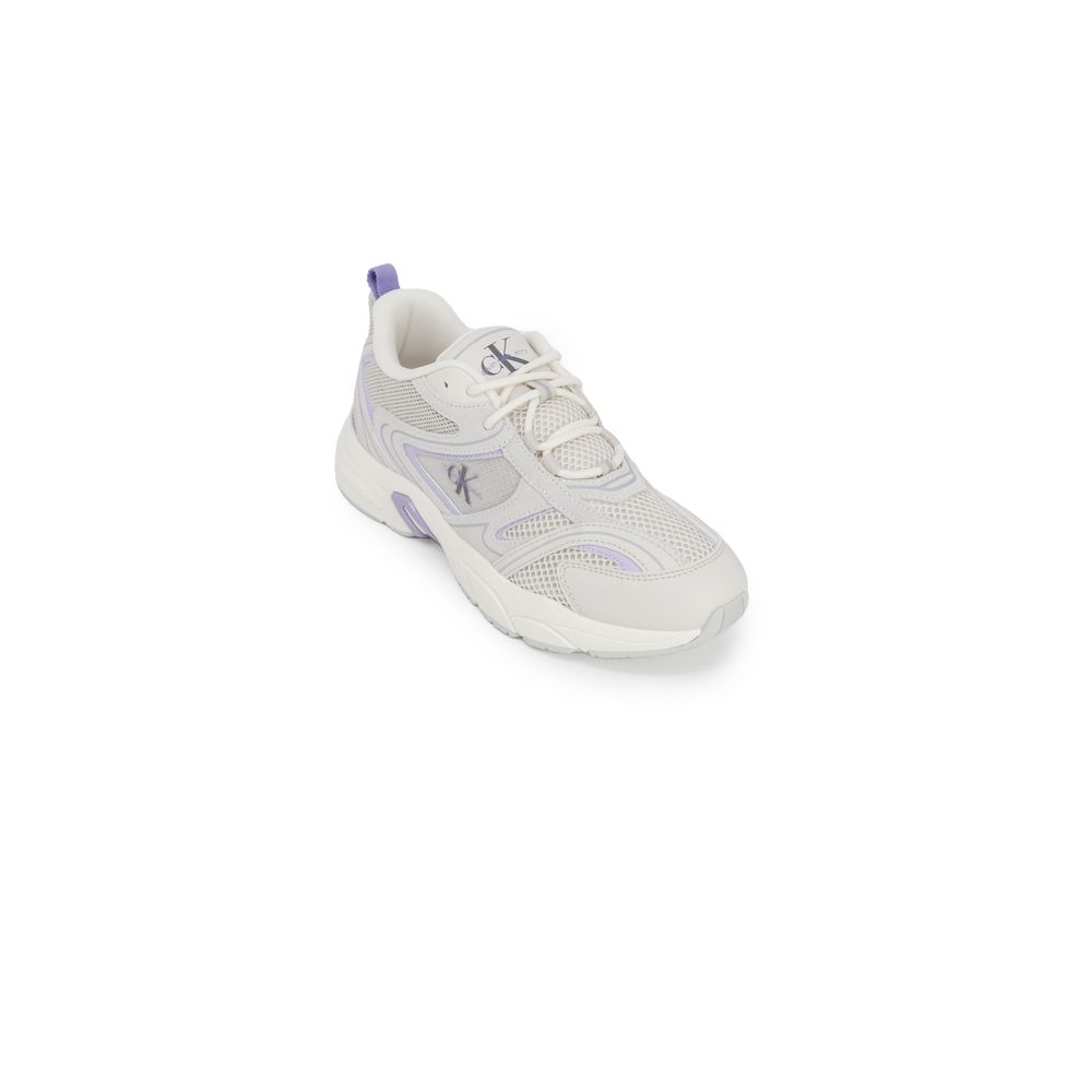 Calvin Klein Purple Leather Sneaker