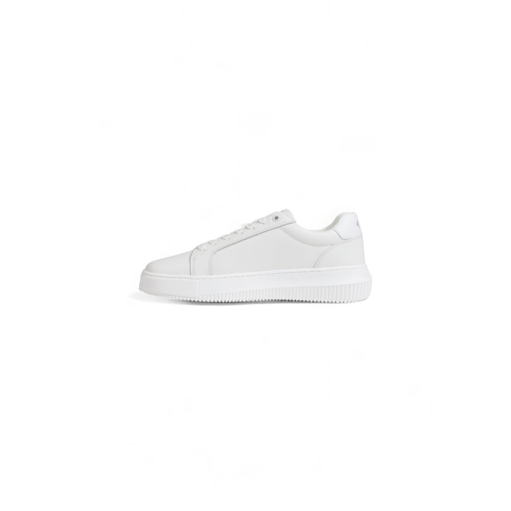 Calvin Klein Jeans White Leather Sneaker