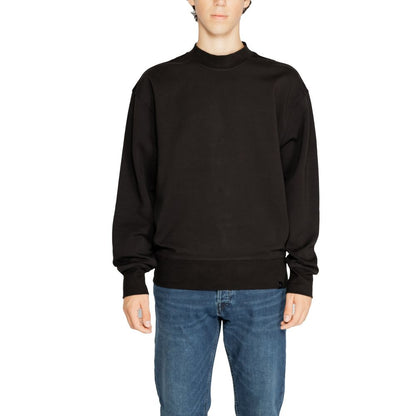 Calvin Klein Jeans Black Recycled Cotton Sweater