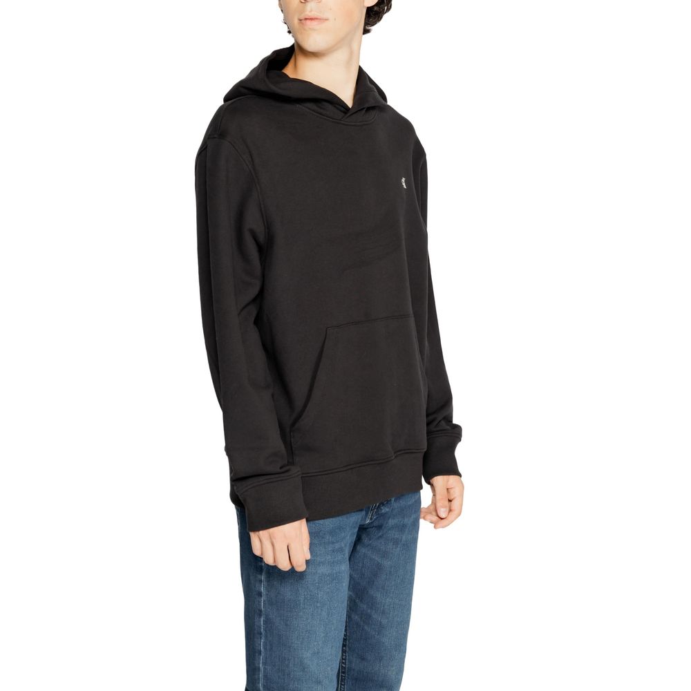 Calvin Klein Jeans Black Recycled Cotton Sweater