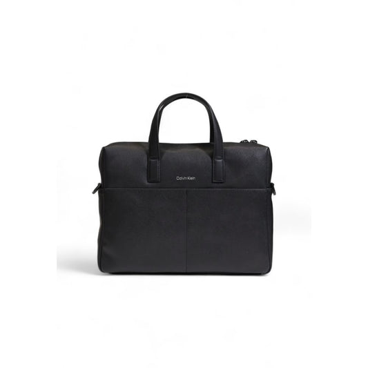 Calvin Klein Black Recycled Polyester Bag