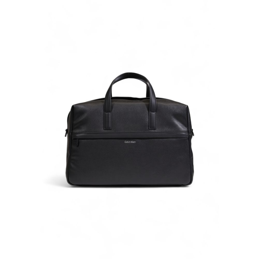 Calvin Klein Black Recycled Polyester Bag