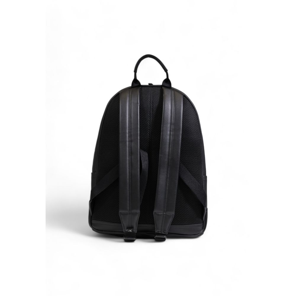 Calvin Klein Black Polyethylene Backpack