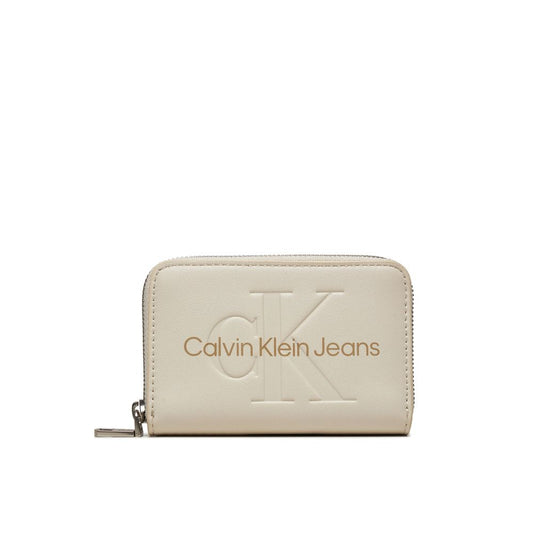 Calvin Klein Jeans Beige Polyethylene Wallet