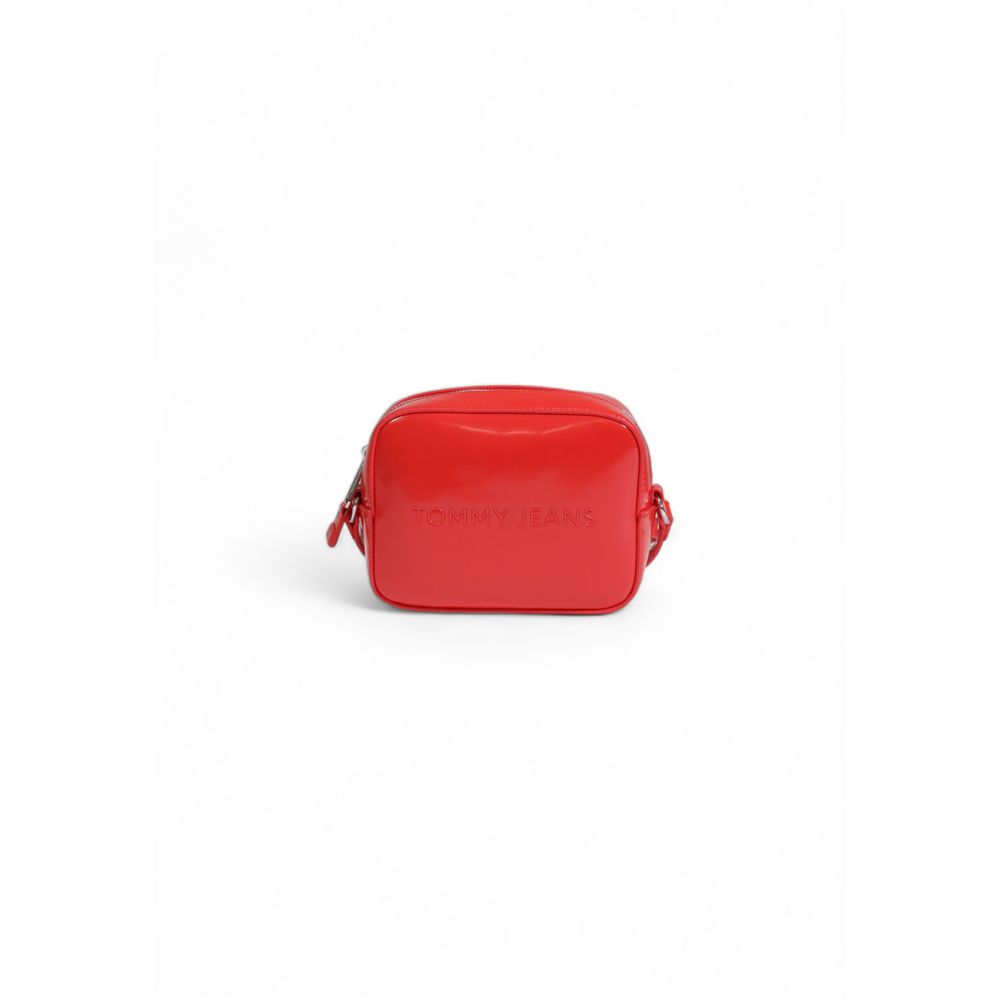 Tommy Hilfiger Red Polyethylene Handbag