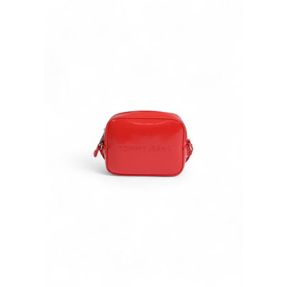 Tommy Hilfiger Red Polyethylene Handbag