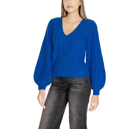 Guess Blue Polyester Sweater