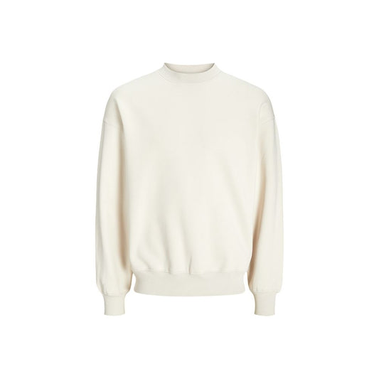 Jack Jones Beige Cotton Sweater