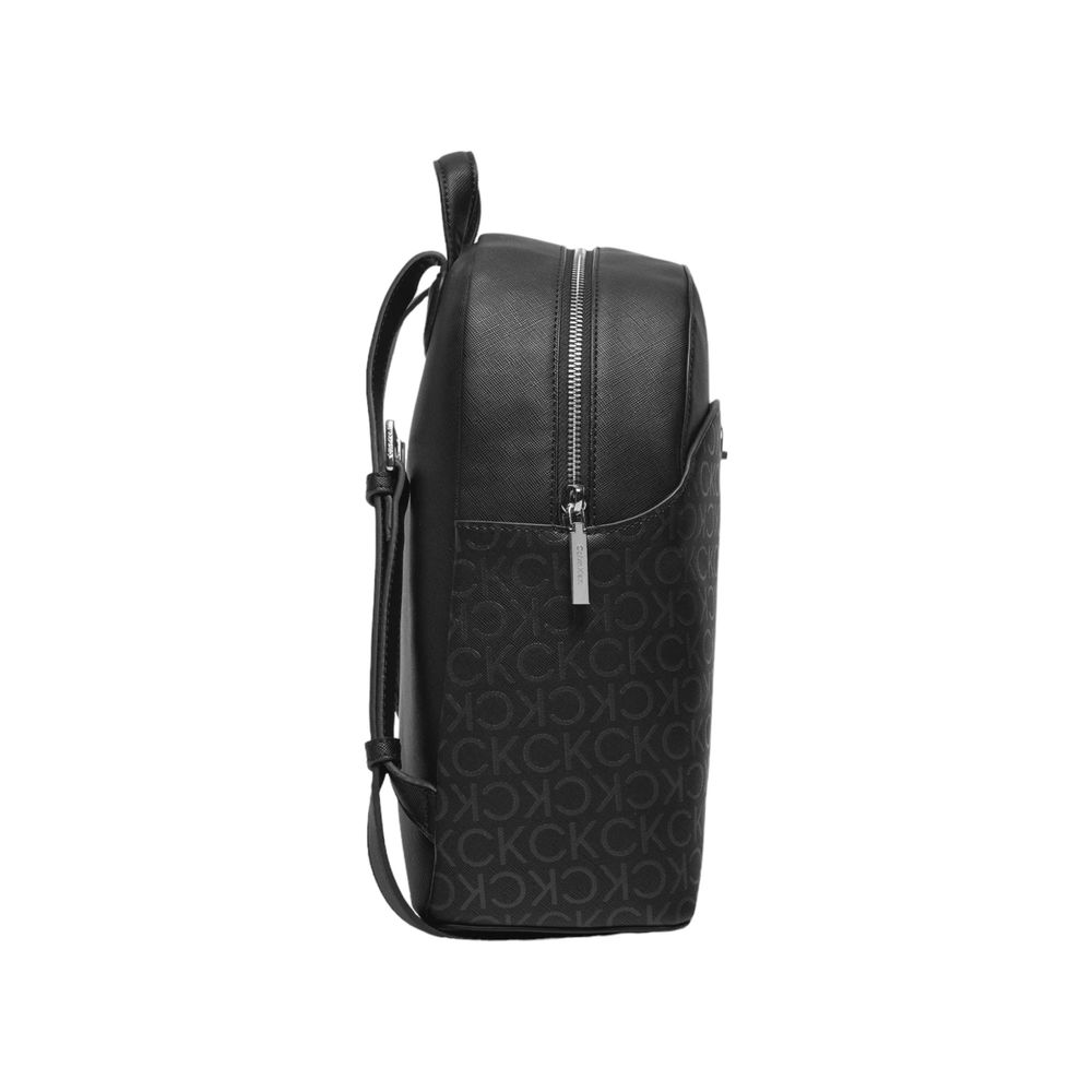 Calvin Klein Black Polyethylene Backpack