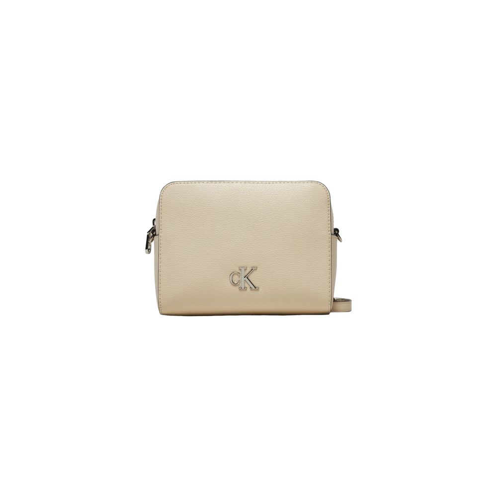 Calvin Klein Jeans Beige Polyethylene Handbag