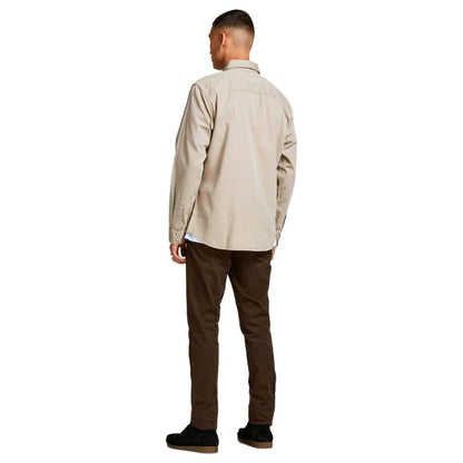 Jack Jones Beige Jeans Shirt