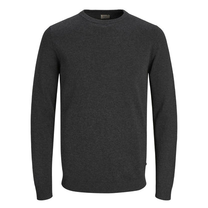 Jack Jones Gray Cotton T-Shirt