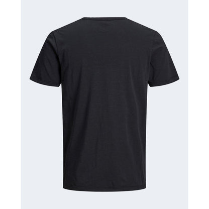 Jack Jones Black Cotton T-Shirt