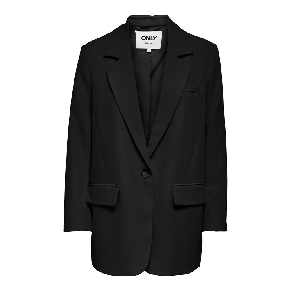 Only Black Polyester Suits & Blazer