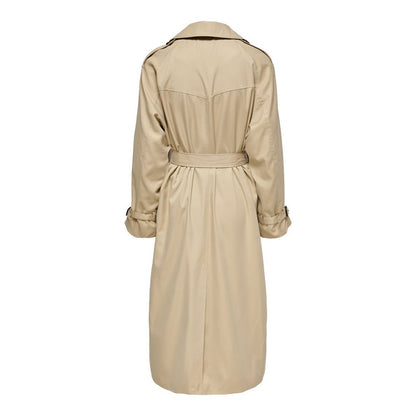 Only Beige Polyester Jackets & Coat