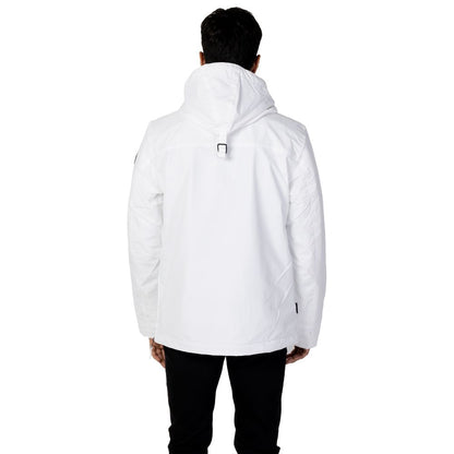 Napapijri White Nylon Jacket