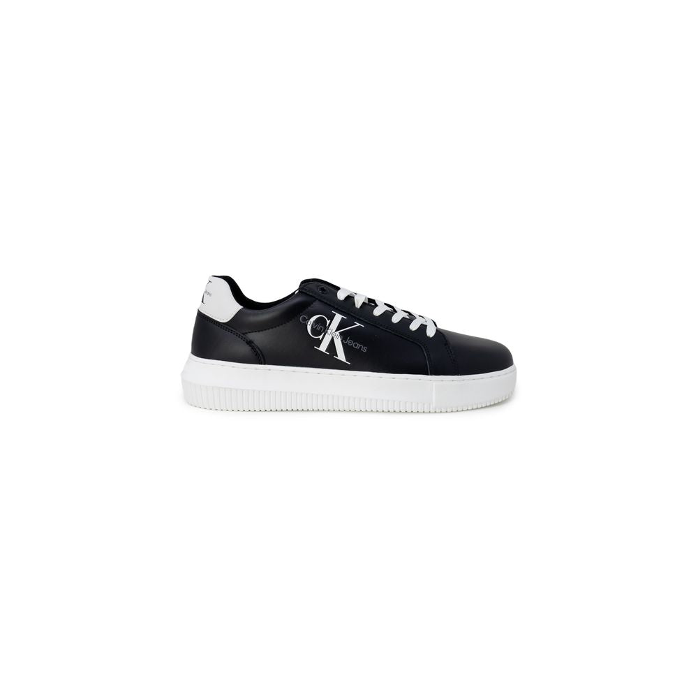 Calvin Klein Jeans Black Leather Sneaker