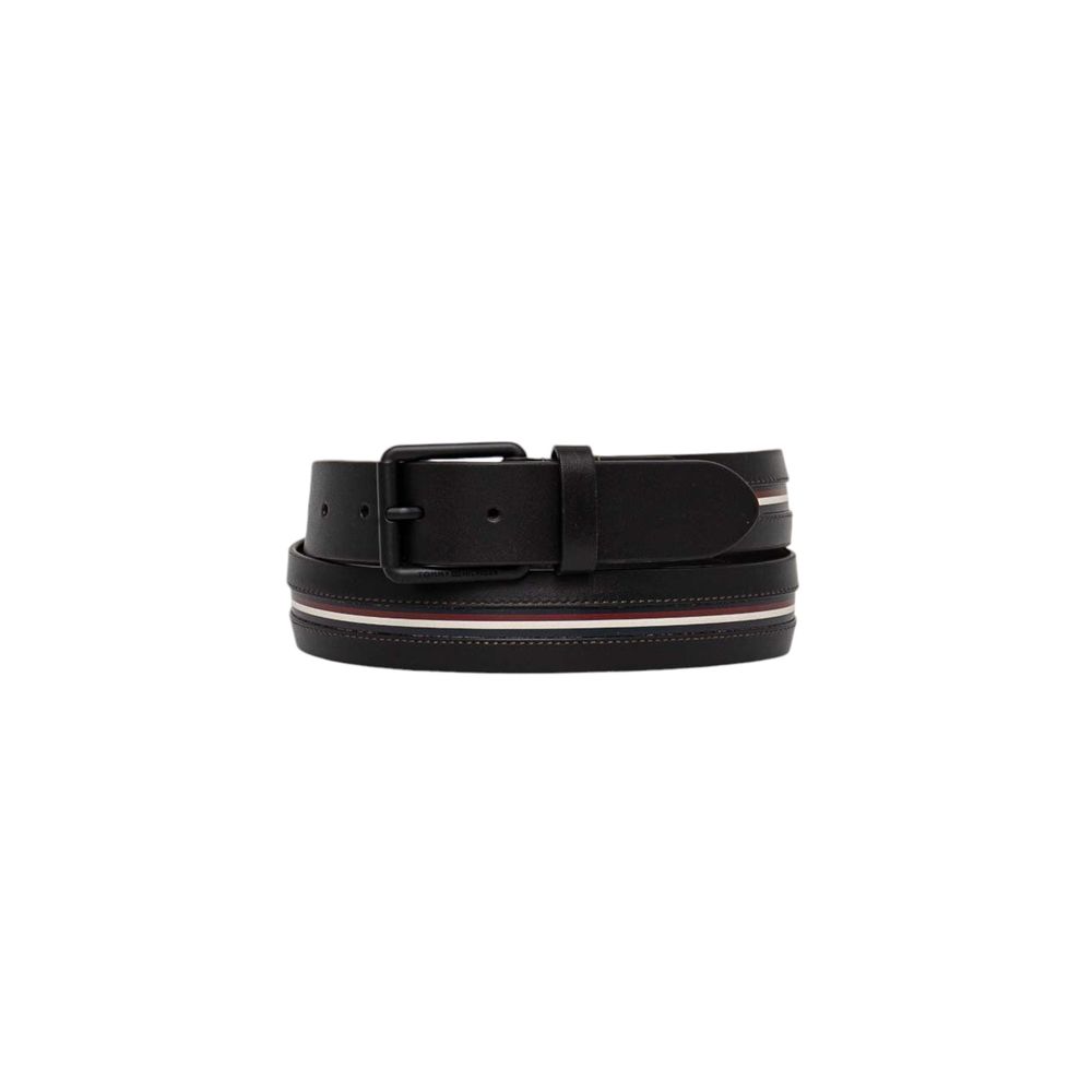 Tommy Hilfiger Black Leather Belt