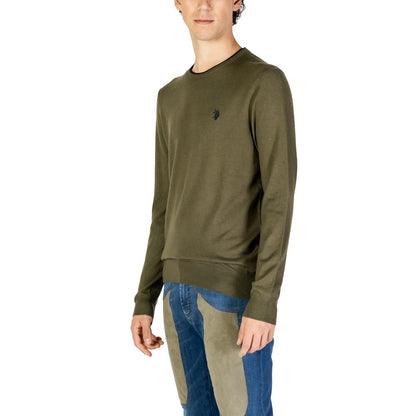 U.S. POLO ASSN. Green Viscose Sweater