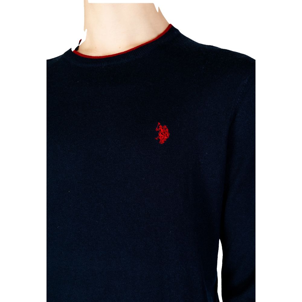 U.S. POLO ASSN. Blue Viscose Sweater