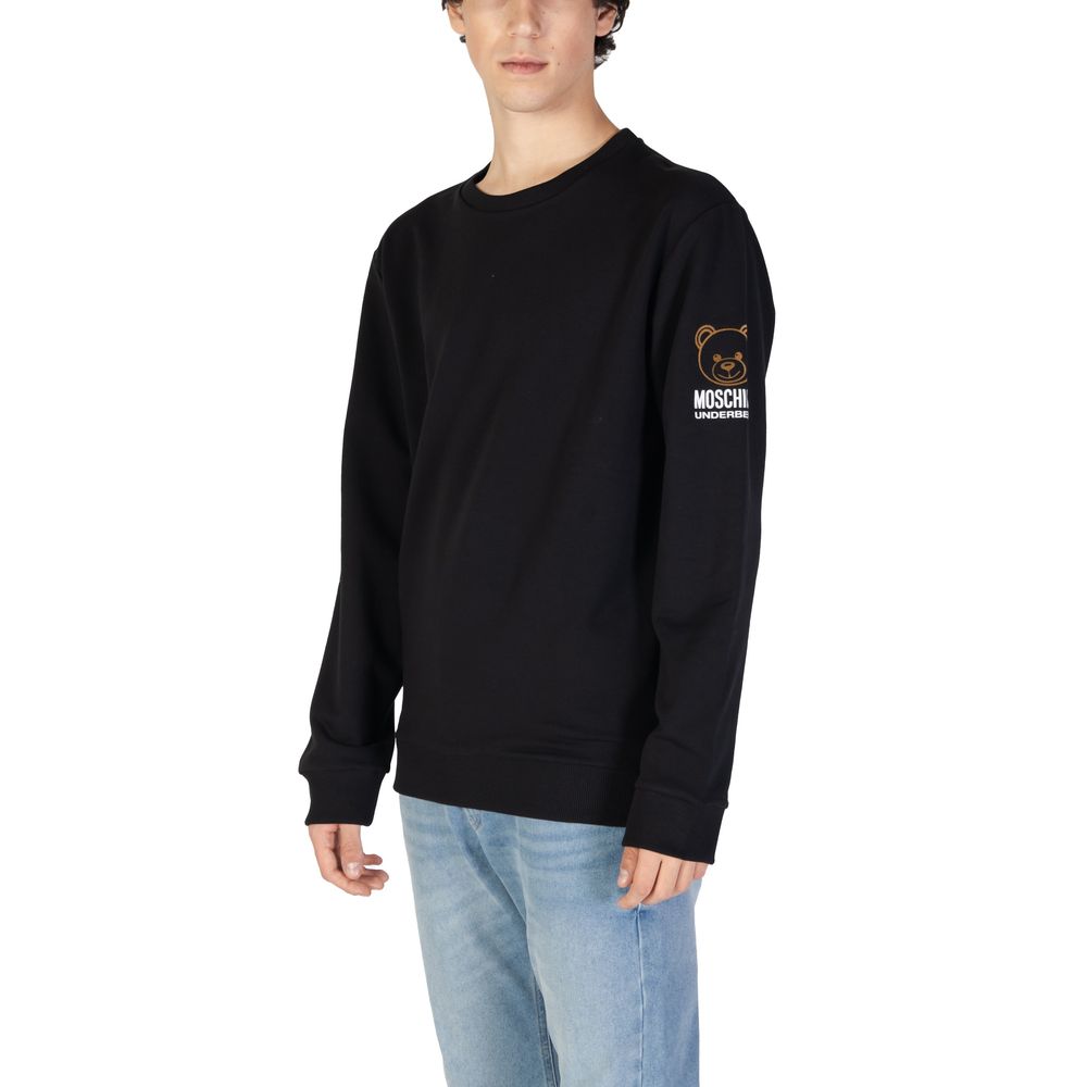 Moschino Black Cotton Sweater