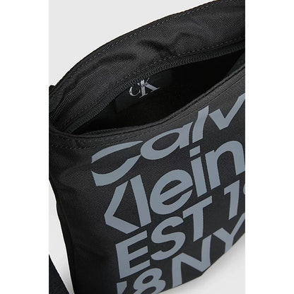 Calvin Klein Black Recycled Polyester Bag