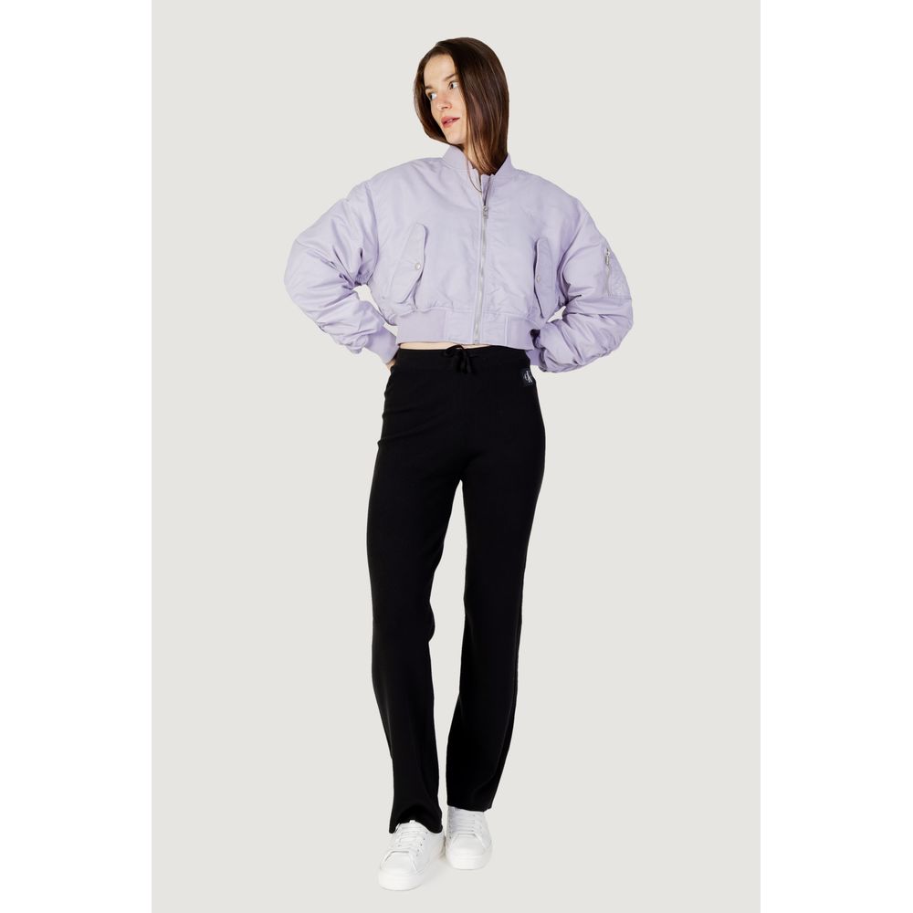 Calvin Klein Jeans Purple Polyamide Jackets & Coat