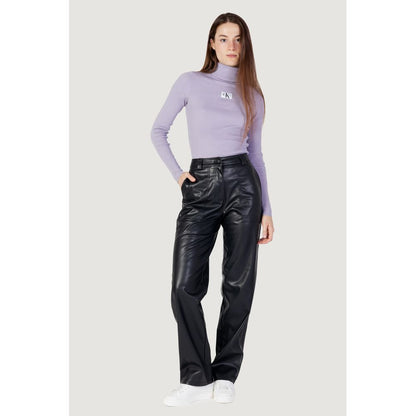 Calvin Klein Jeans Black Recycled Polyester Jeans & Pant