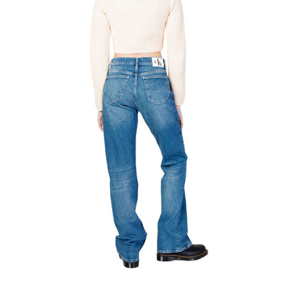 Calvin Klein Jeans Blue Cotton Jeans & Pant