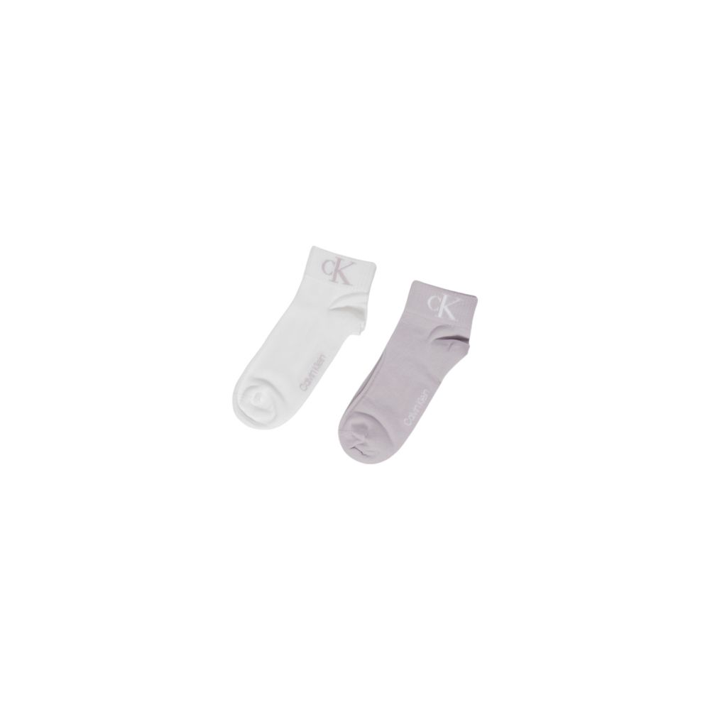 Calvin Klein Jeans Purple Cotton Sock